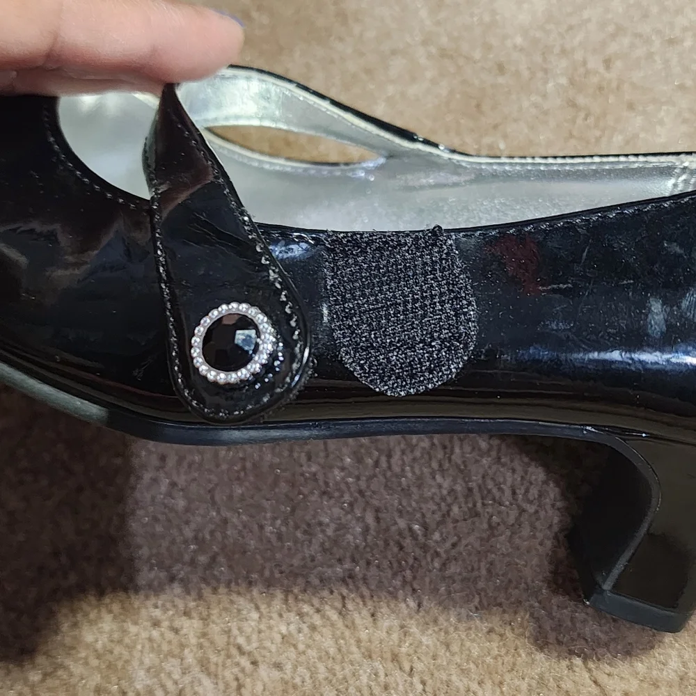 American Eagle Black Mary Jane Kids Shoes